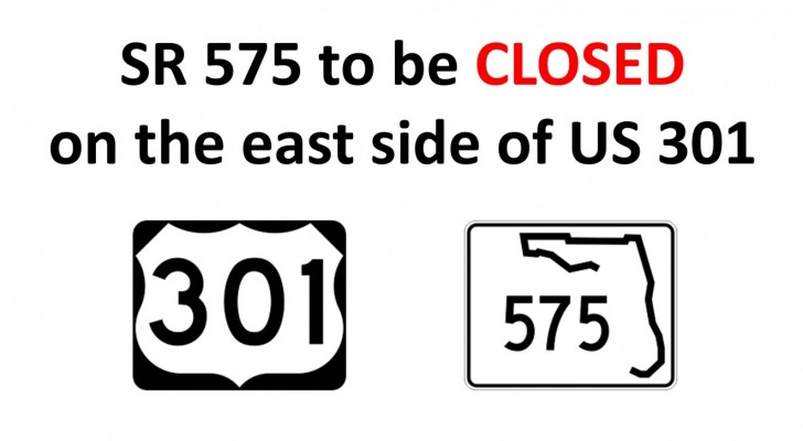 SR 575 Closure Begins January 26